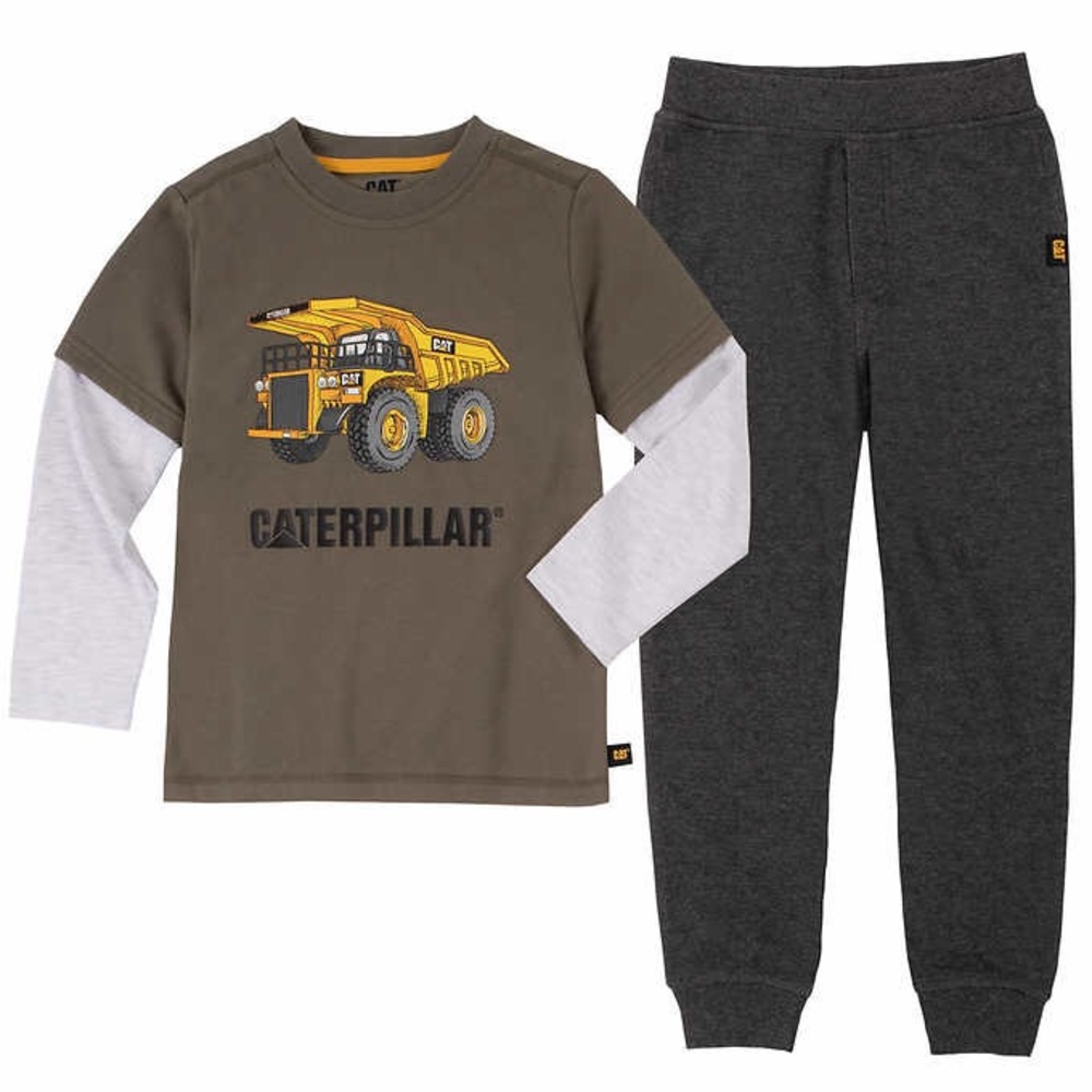 Caterpillar 2-piece Set Long Sleeve Top & Pants